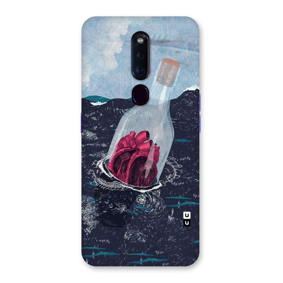 Bottle Heart Back Case for Oppo F11 Pro