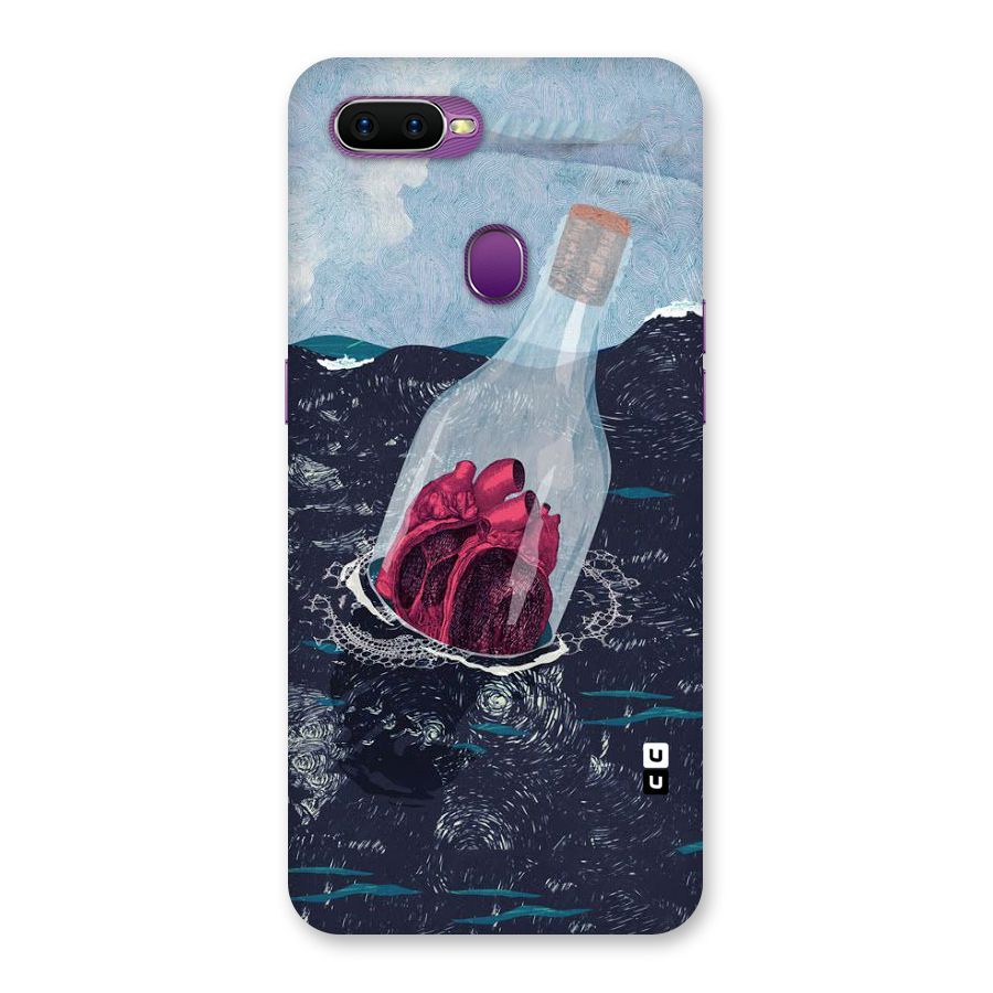 Bottle Heart Back Case for Oppo F9