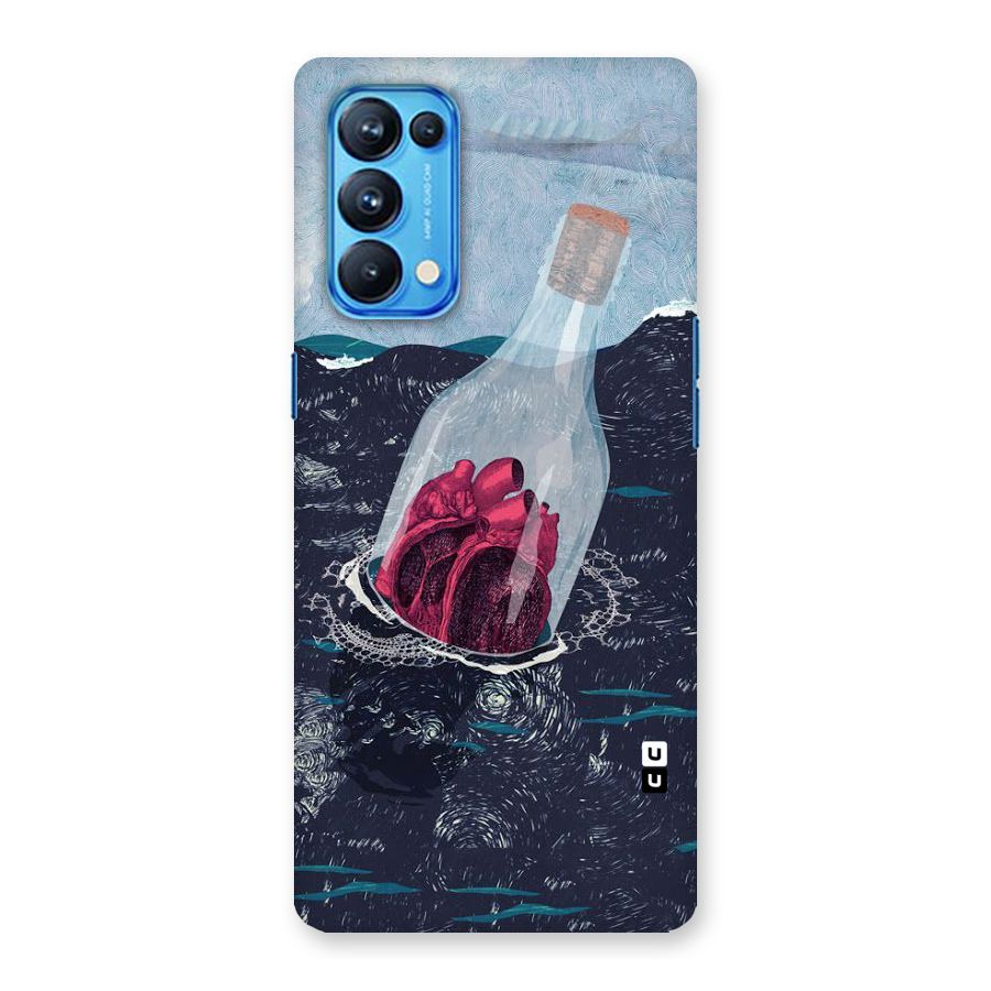 Bottle Heart Back Case for Oppo Reno5 Pro 5G