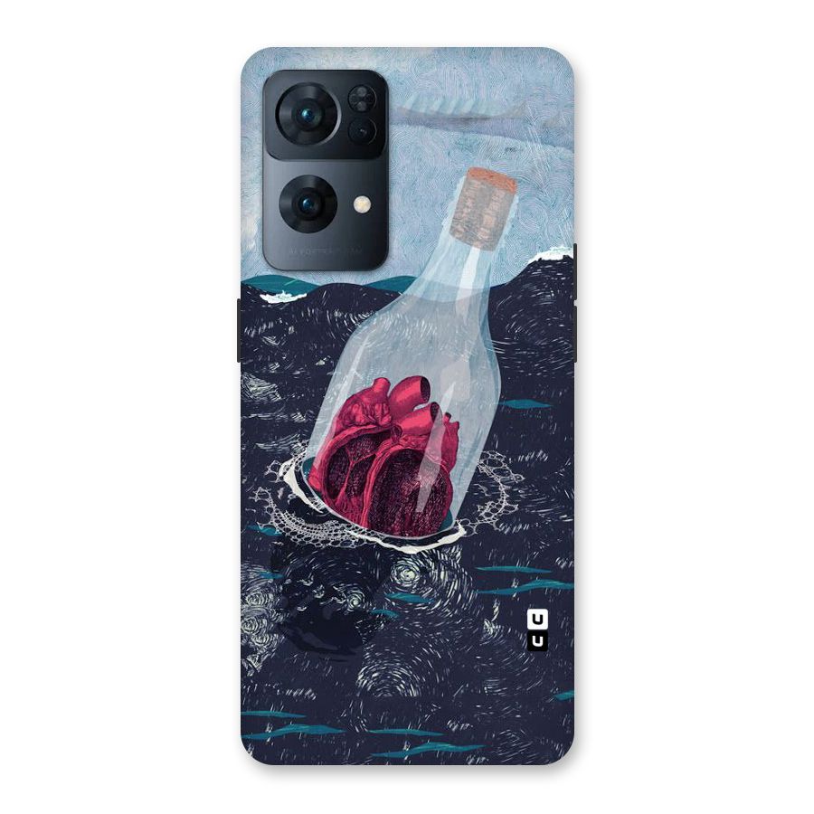 Bottle Heart Back Case for Oppo Reno7 Pro 5G