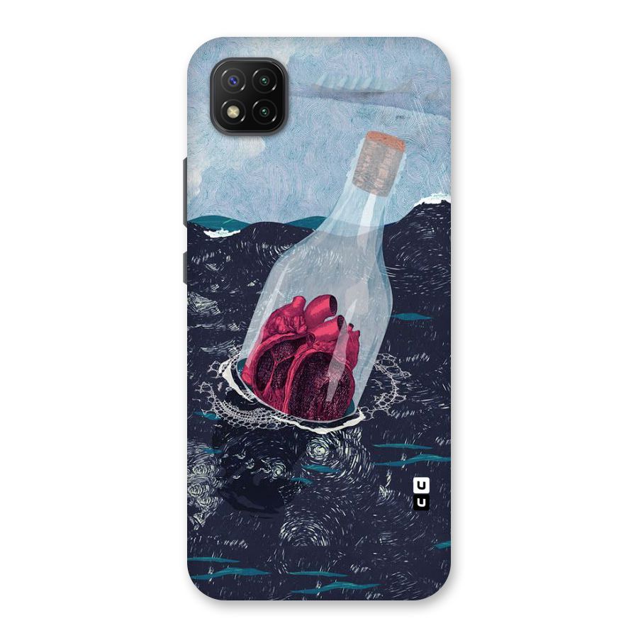 Bottle Heart Back Case for Poco C3