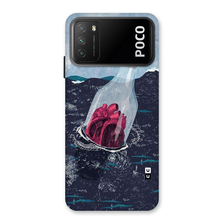 Bottle Heart Back Case for Poco M3