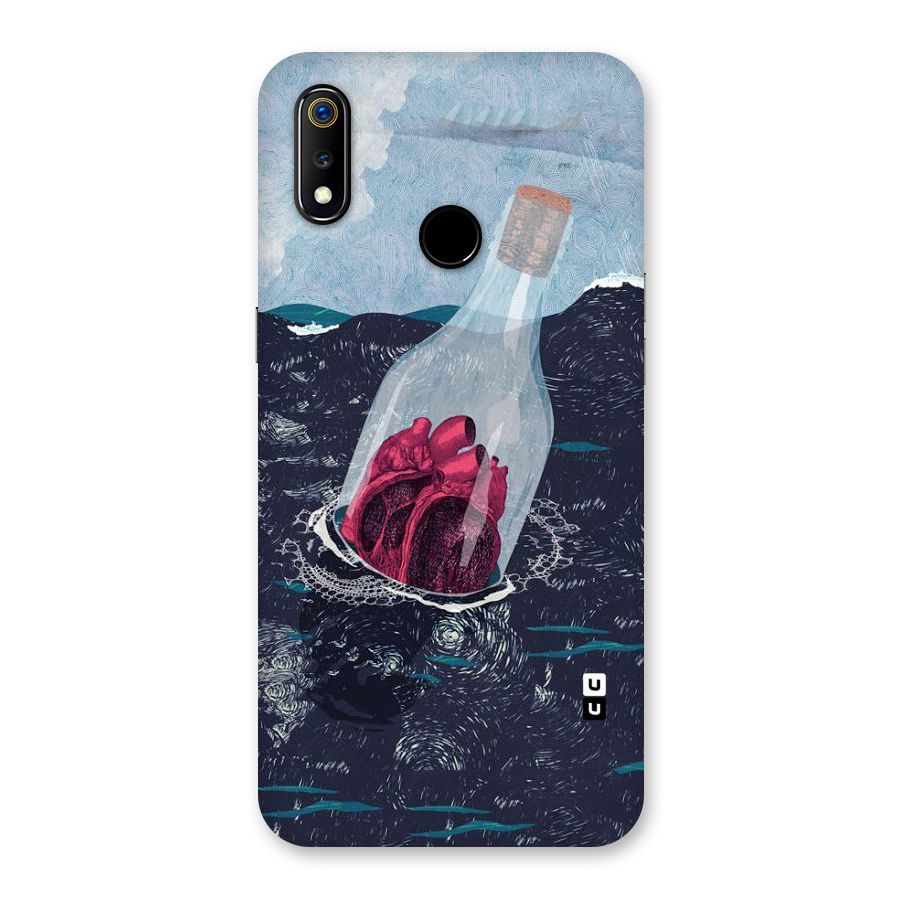 Bottle Heart Back Case for Realme 3