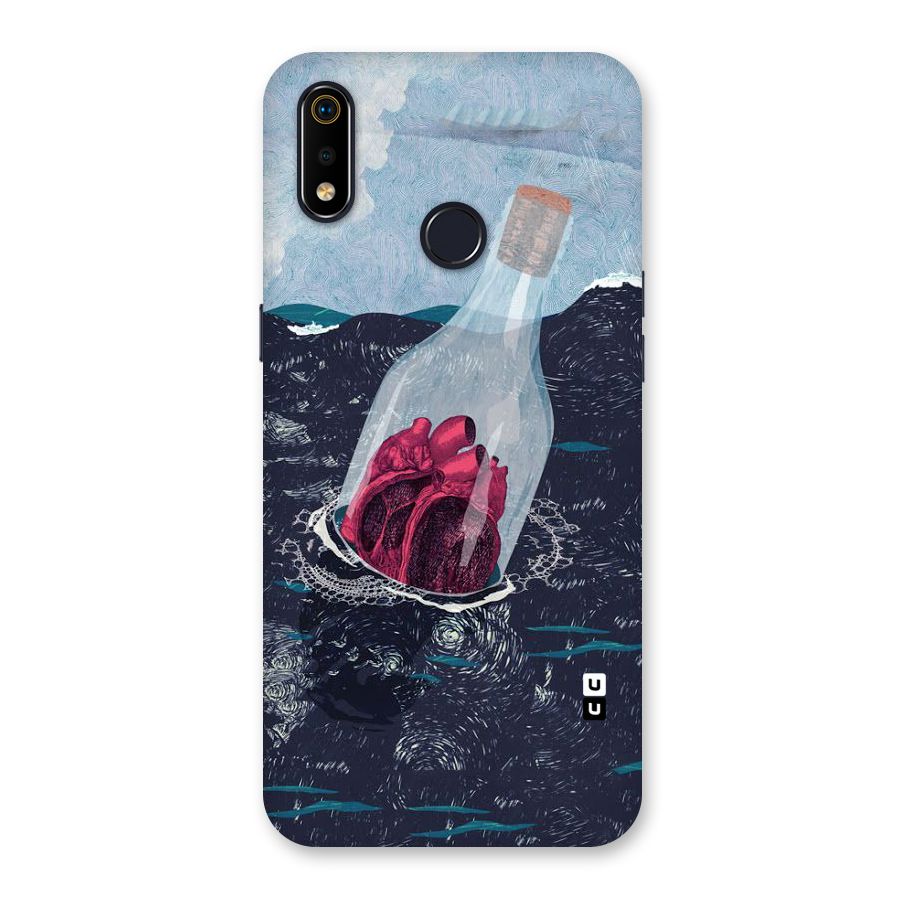 Bottle Heart Back Case for Realme 3i