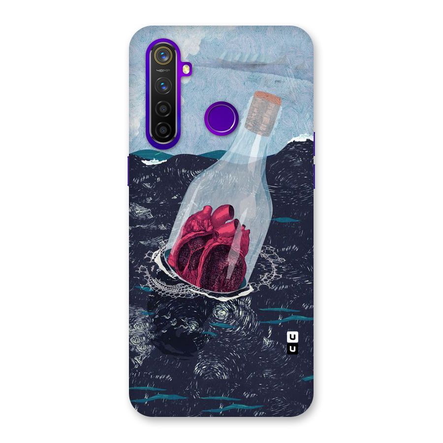 Bottle Heart Back Case for Realme 5 Pro