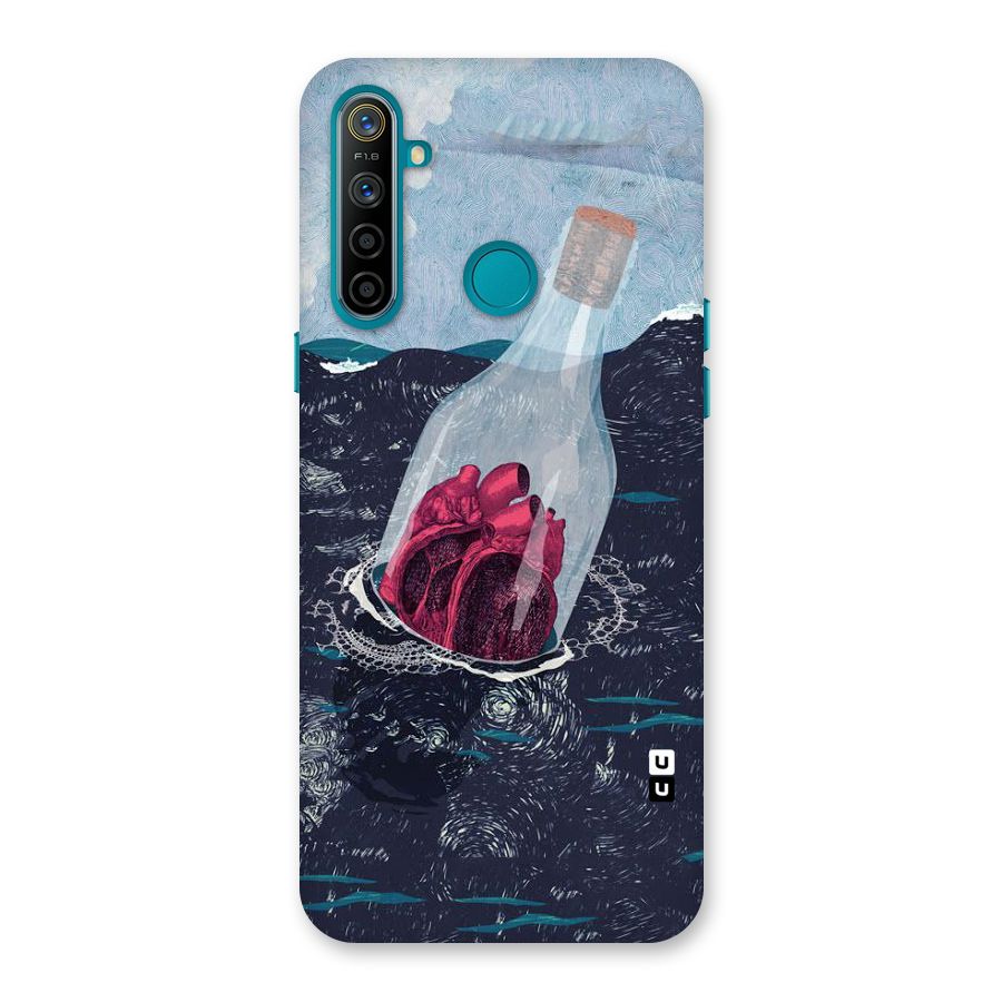 Bottle Heart Back Case for Realme 5i