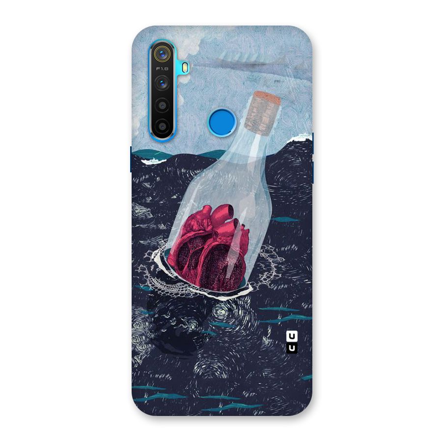 Bottle Heart Back Case for Realme 5s