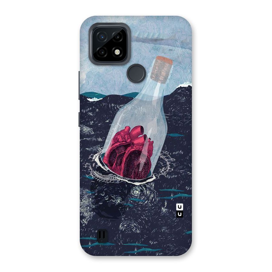 Bottle Heart Back Case for Realme C21