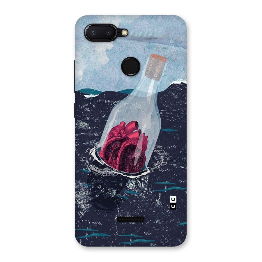 Bottle Heart Back Case for Redmi 6