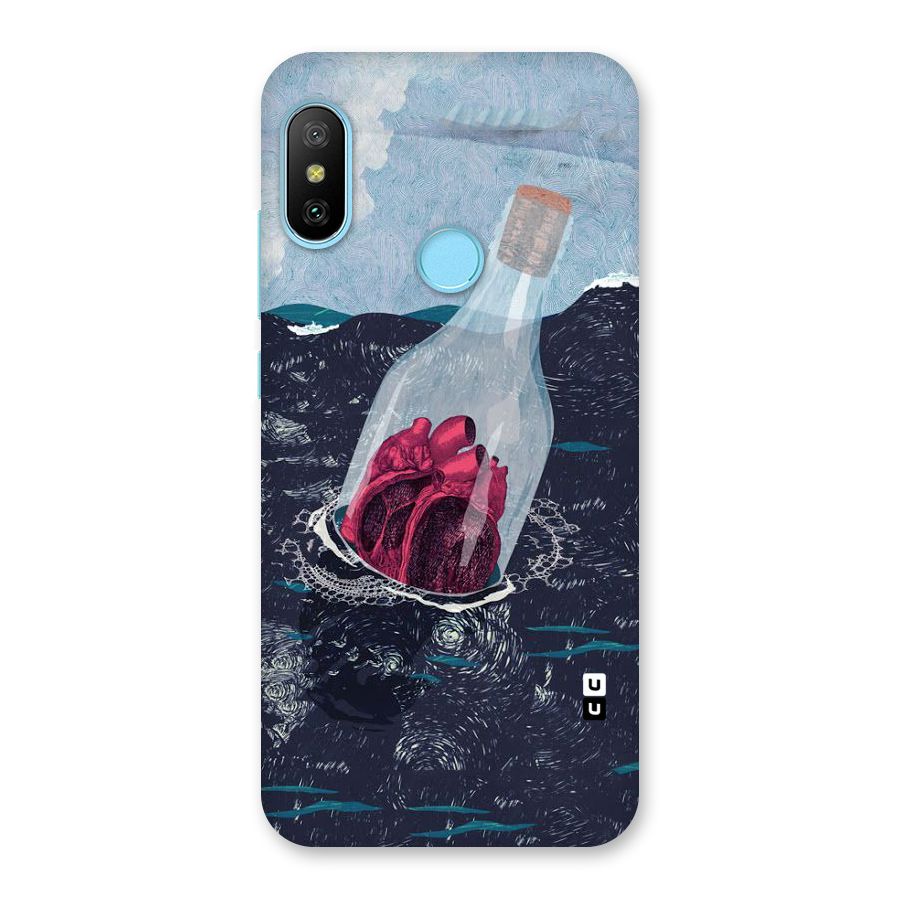 Bottle Heart Back Case for Redmi 6 Pro