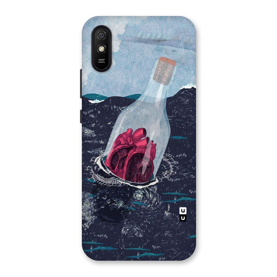 Bottle Heart Back Case for Redmi 9A