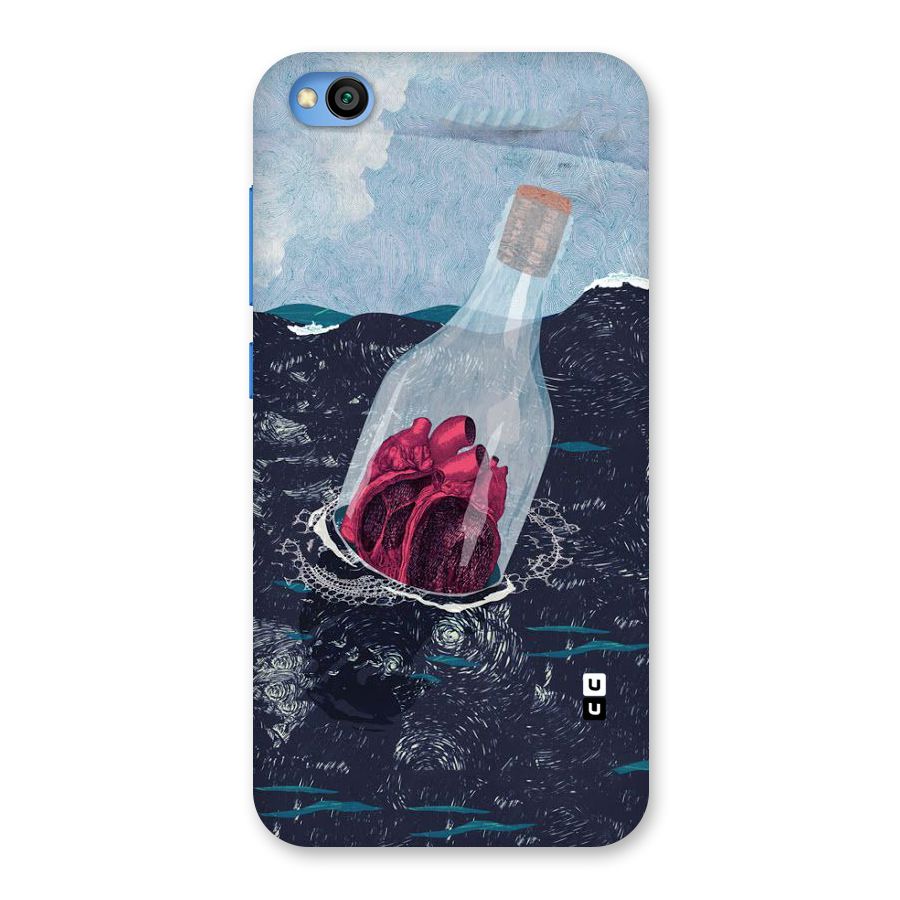 Bottle Heart Back Case for Redmi Go