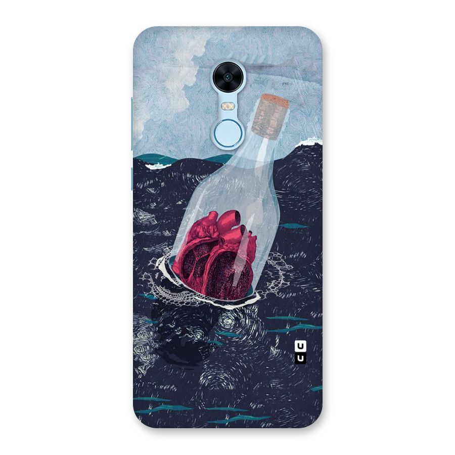 Bottle Heart Back Case for Redmi Note 5