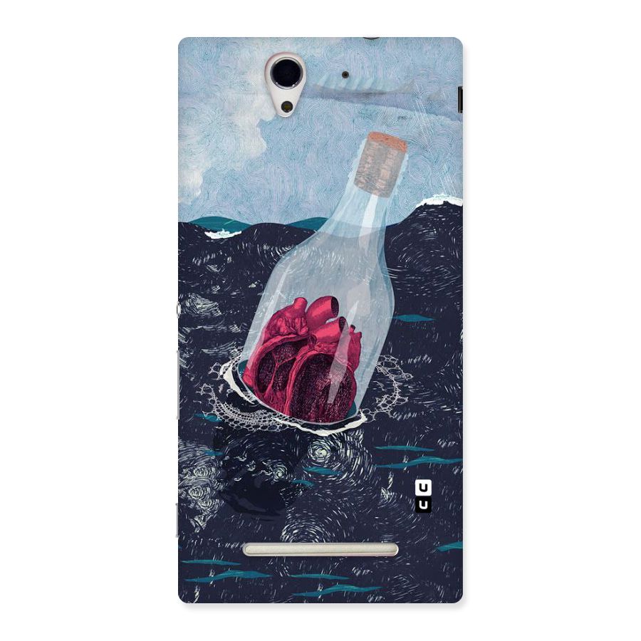Bottle Heart Back Case for Sony Xperia C3