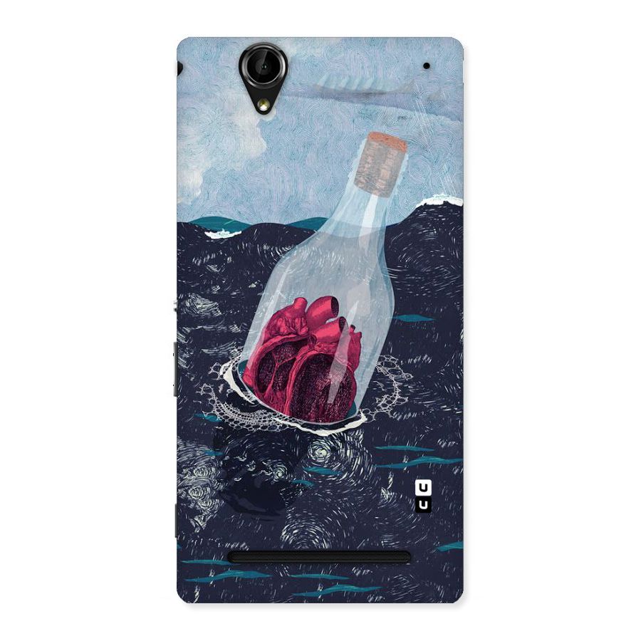 Bottle Heart Back Case for Sony Xperia T2