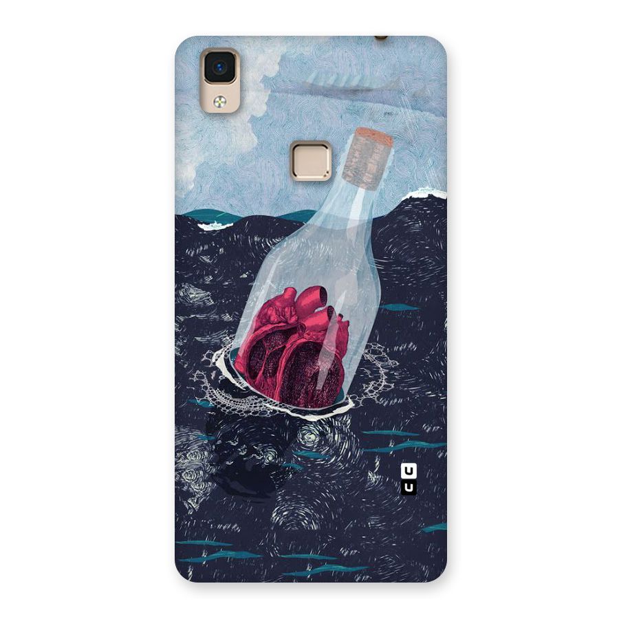 Bottle Heart Back Case for V3 Max