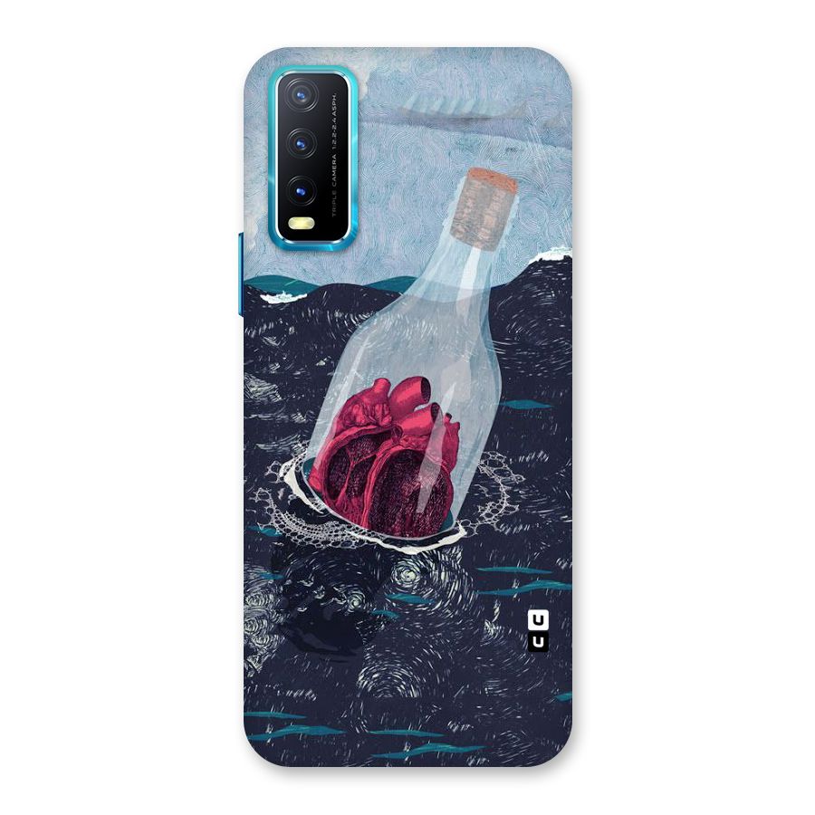 Bottle Heart Back Case for Vivo Y20