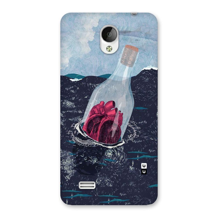 Bottle Heart Back Case for Vivo Y21