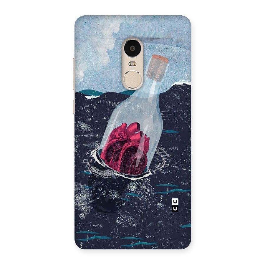 Bottle Heart Back Case for Xiaomi Redmi Note 4