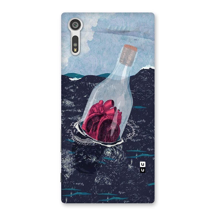 Bottle Heart Back Case for Xperia XZ