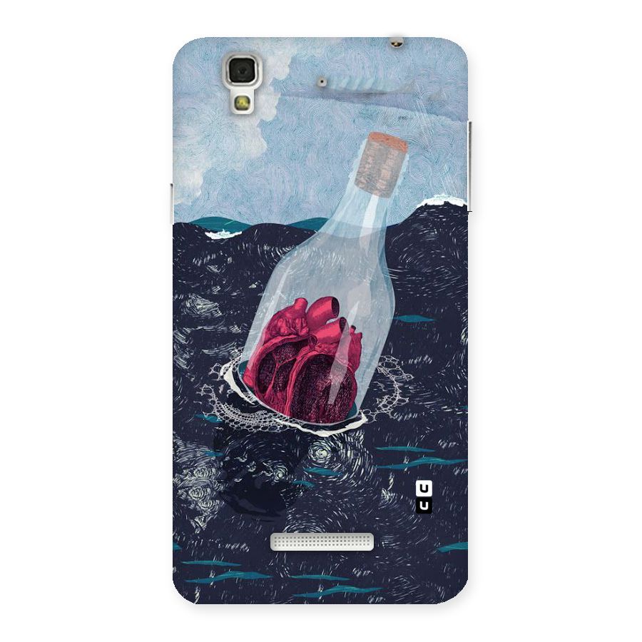 Bottle Heart Back Case for YU Yureka Plus