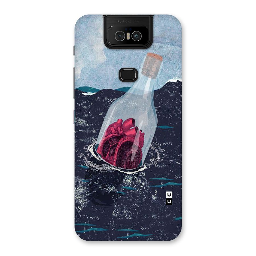 Bottle Heart Back Case for Zenfone 6z