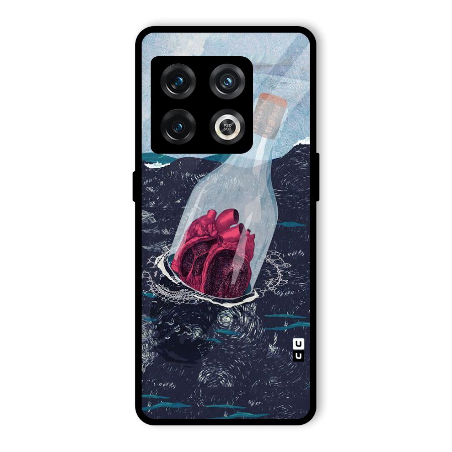 Bottle Heart Glass Back Case for OnePlus 10 Pro 5G