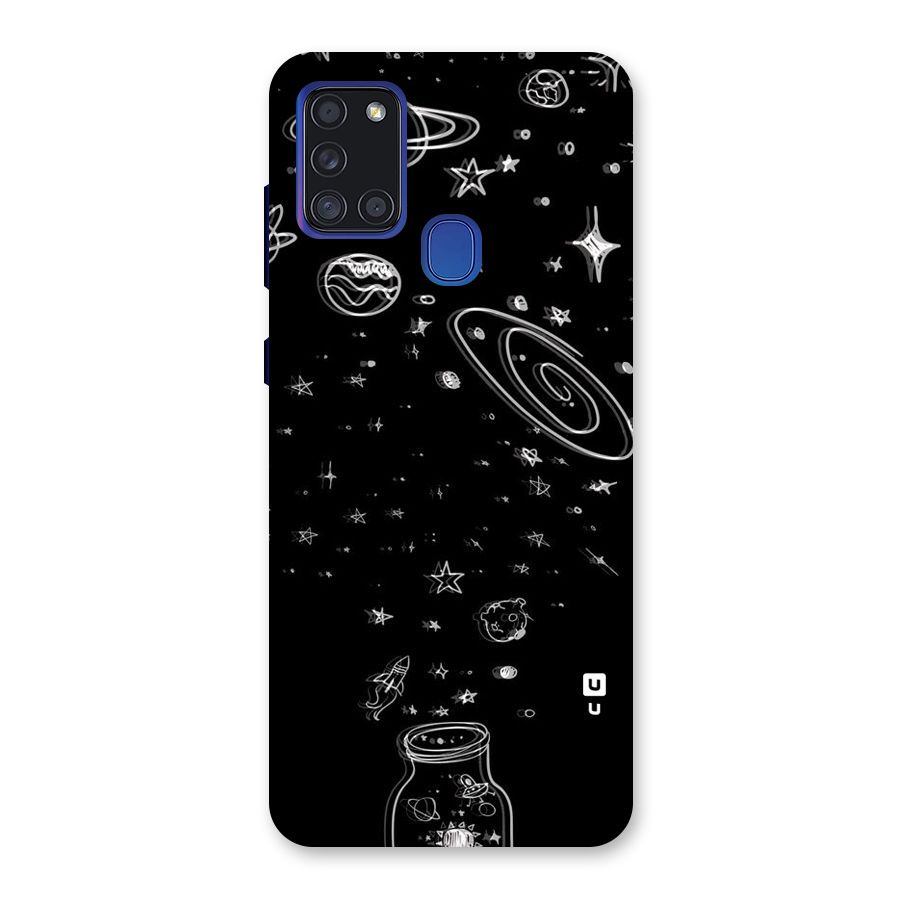 Bottle Of Stars Back Case for Galaxy A21s