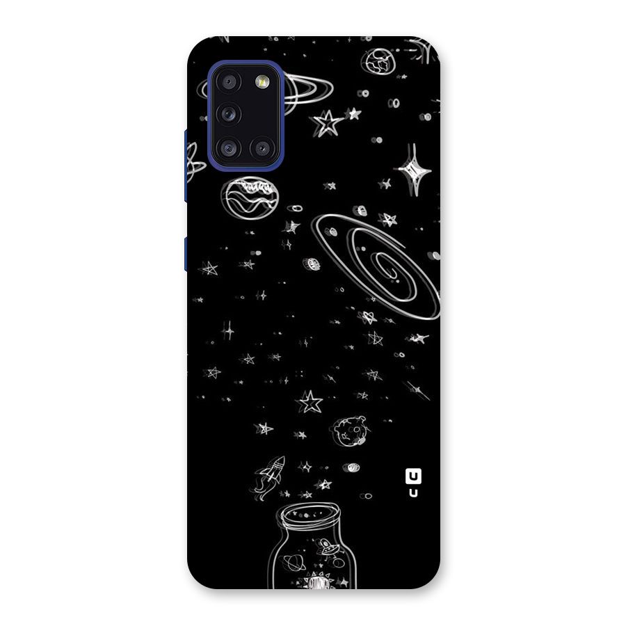 Bottle Of Stars Back Case for Galaxy A31