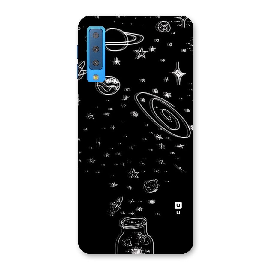 Bottle Of Stars Back Case for Galaxy A7 (2018)
