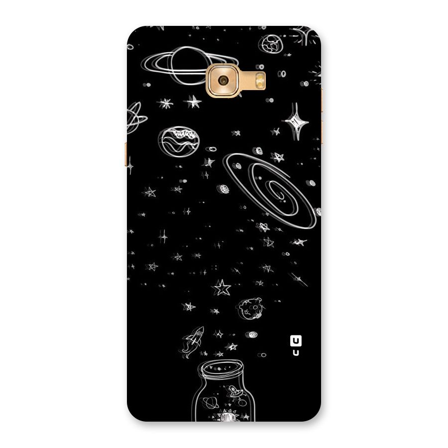 Bottle Of Stars Back Case for Galaxy C9 Pro