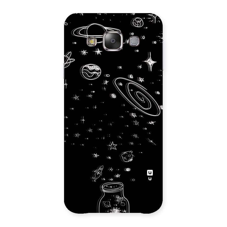 Bottle Of Stars Back Case for Galaxy E7