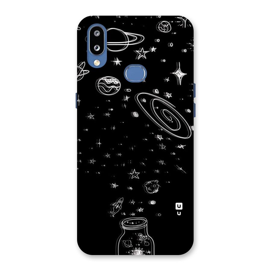Bottle Of Stars Back Case for Galaxy M01s