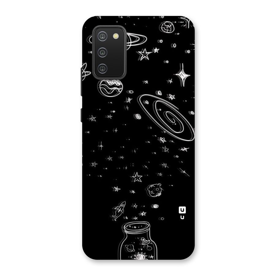 Bottle Of Stars Back Case for Galaxy M02s