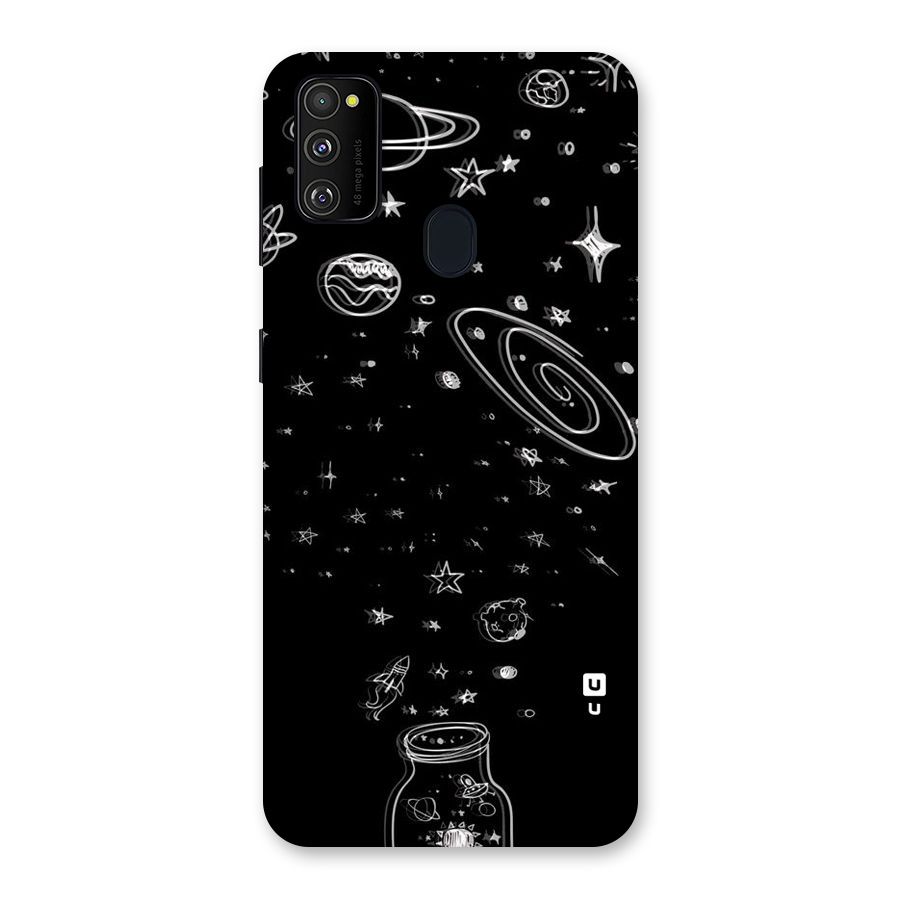 Bottle Of Stars Back Case for Galaxy M21