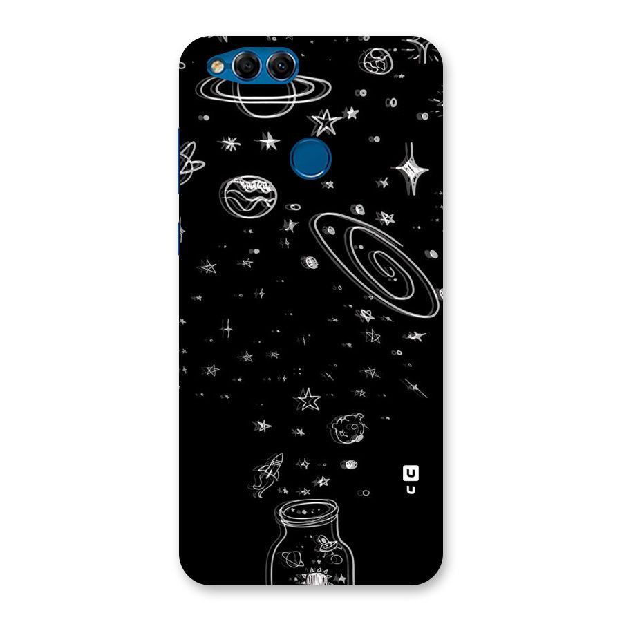 Bottle Of Stars Back Case for Honor 7X