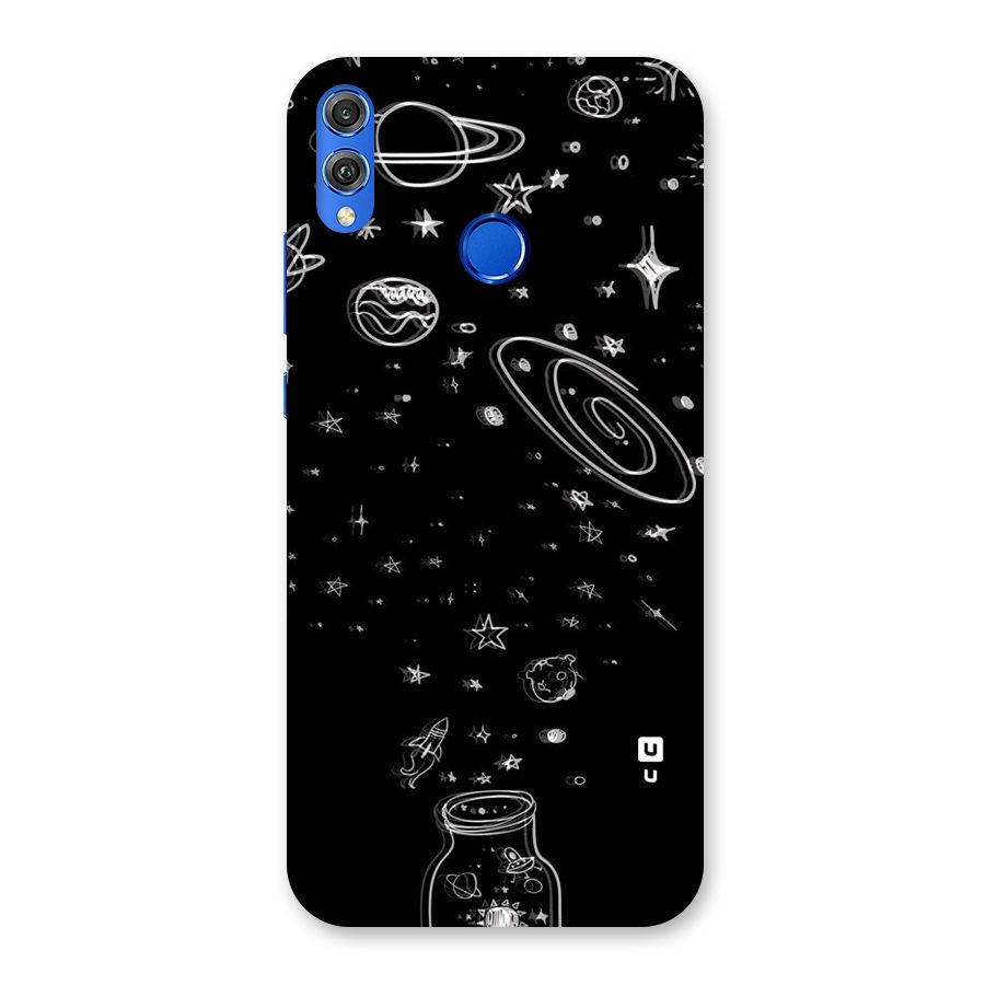 Bottle Of Stars Back Case for Honor 8X