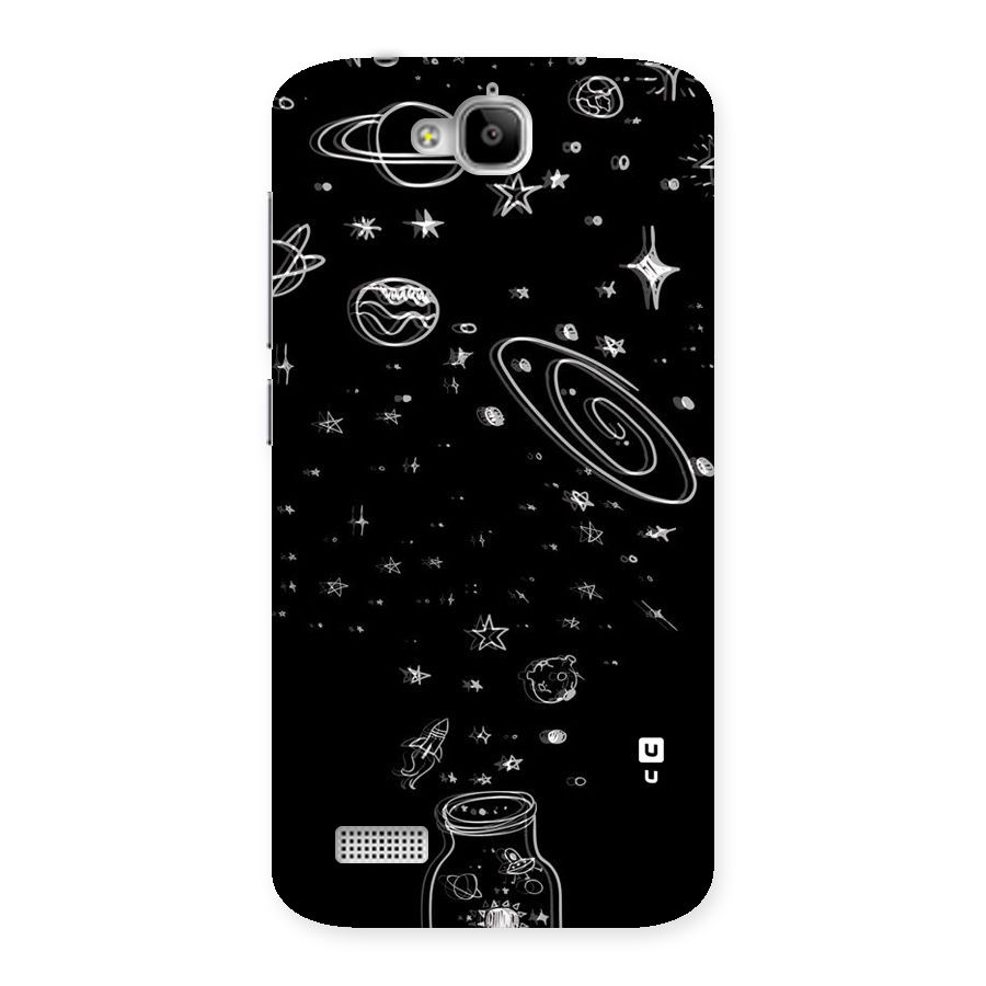 Bottle Of Stars Back Case for Honor Holly