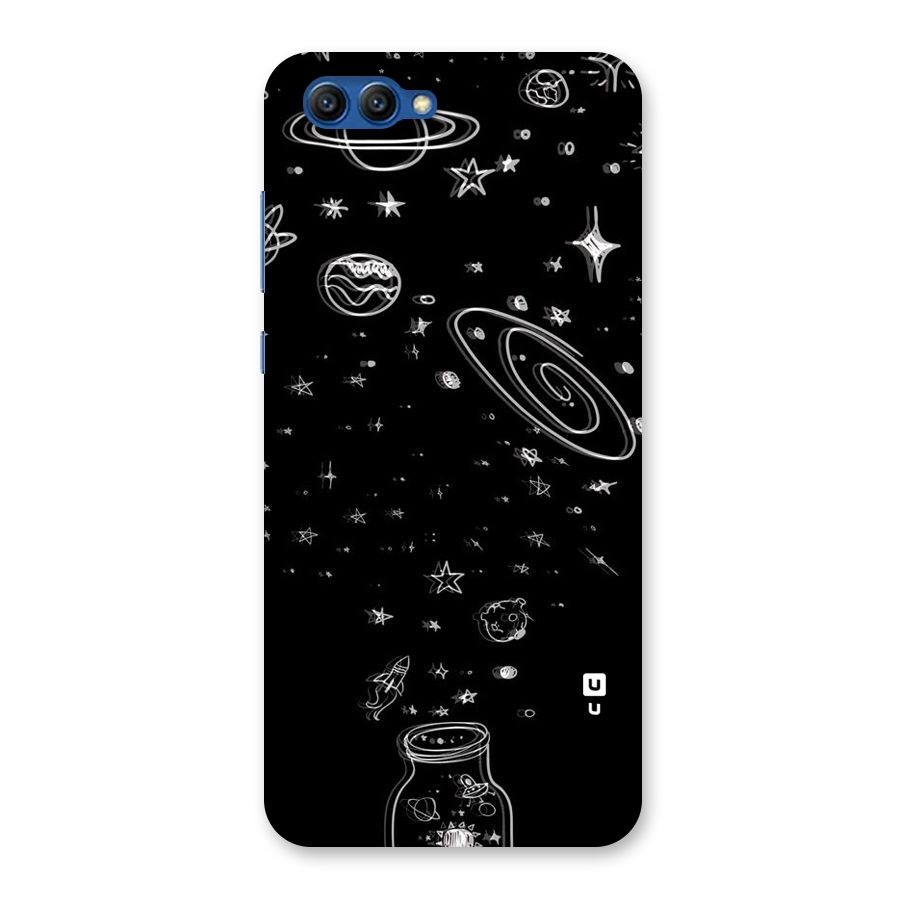 Bottle Of Stars Back Case for Honor View 10
