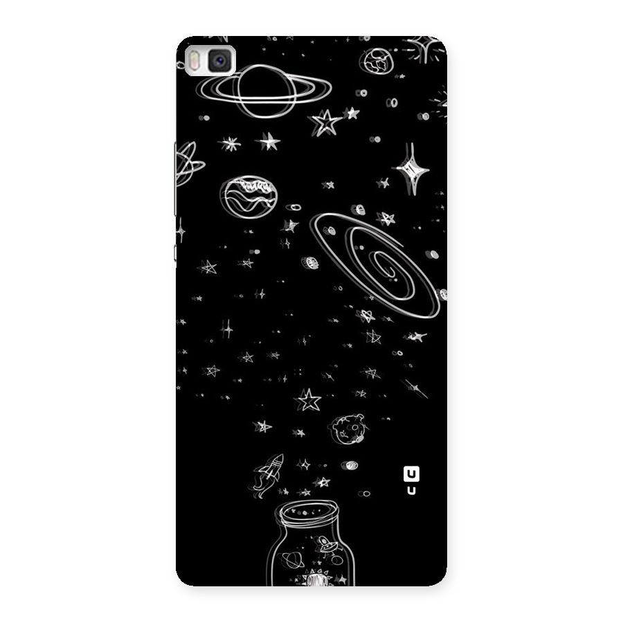 Bottle Of Stars Back Case for Huawei P8
