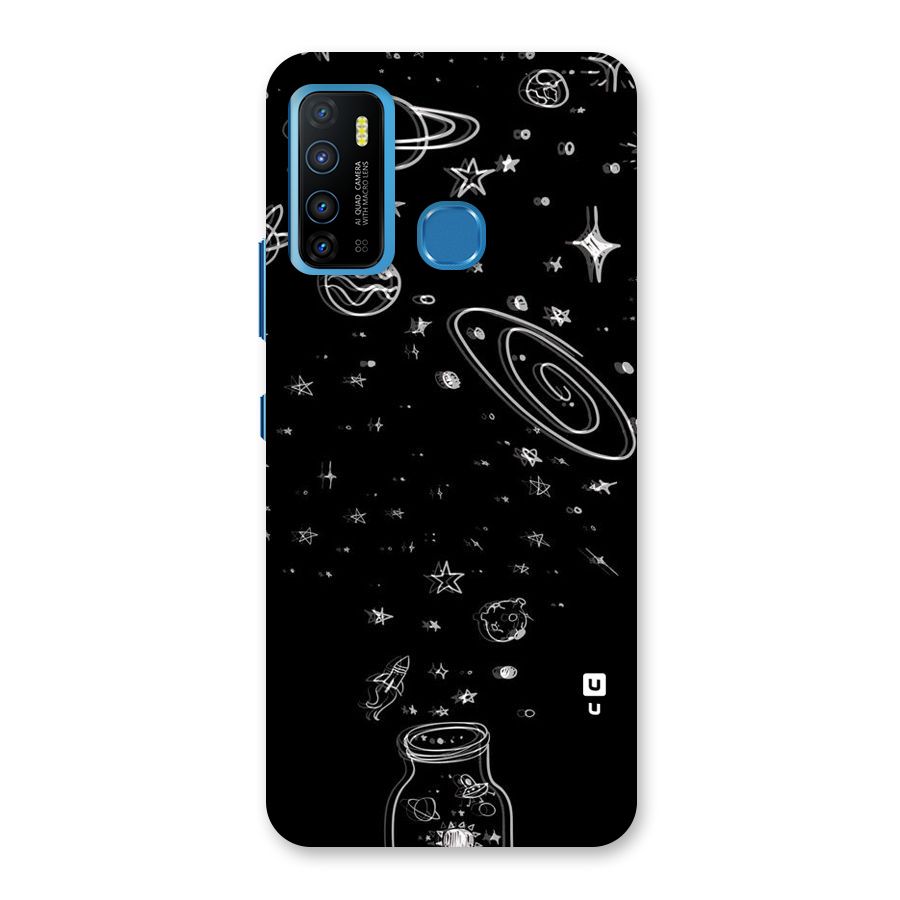 Bottle Of Stars Back Case for Infinix Hot 9