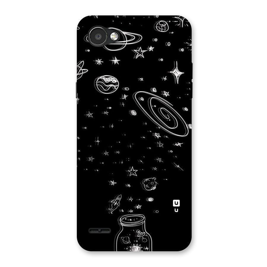 Bottle Of Stars Back Case for LG Q6