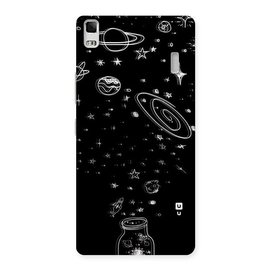 Bottle Of Stars Back Case for Lenovo A7000