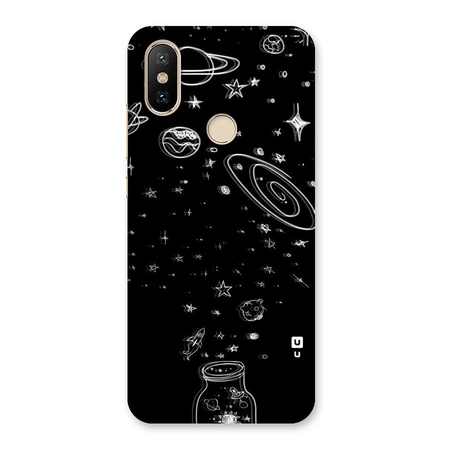 Bottle Of Stars Back Case for Mi A2