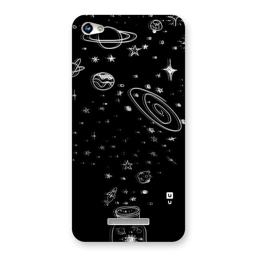 Bottle Of Stars Back Case for Micromax Hue 2