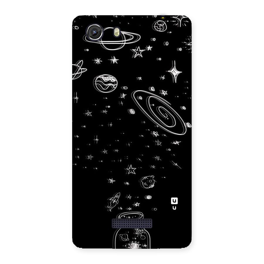 Bottle Of Stars Back Case for Micromax Unite 3