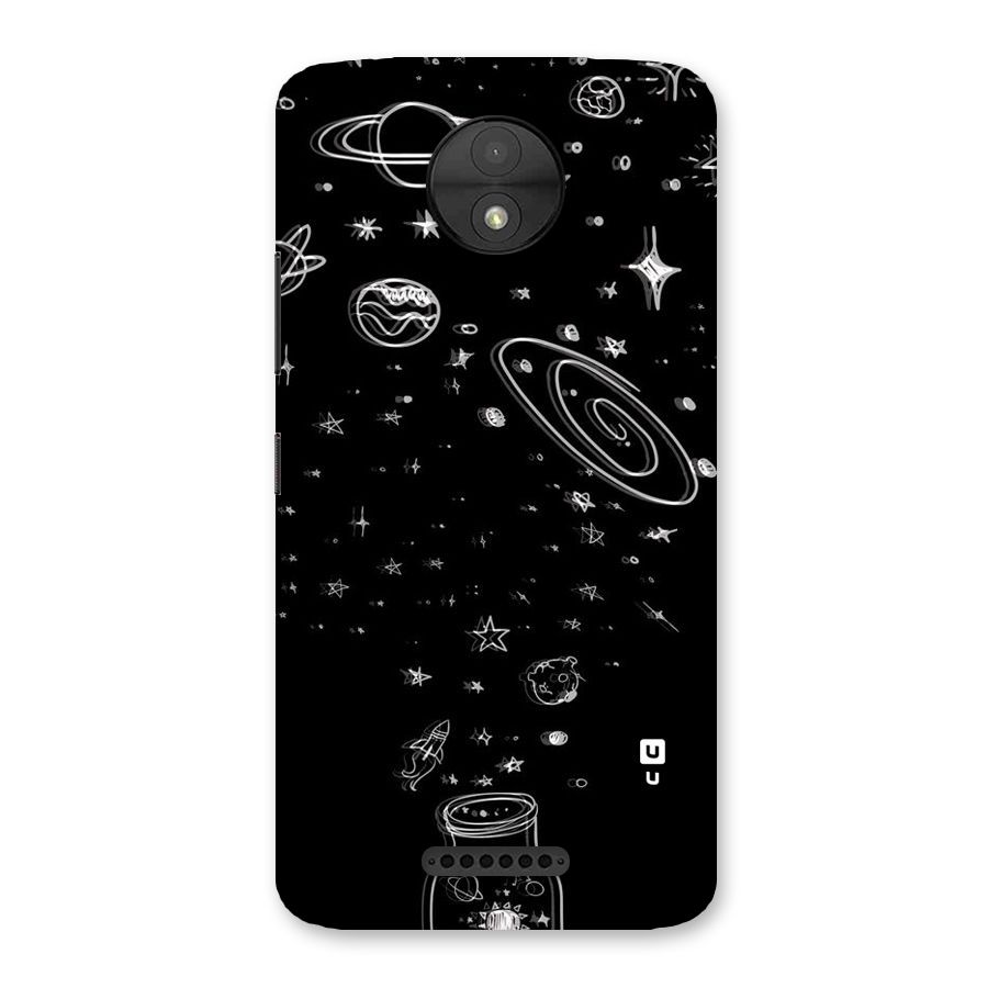 Bottle Of Stars Back Case for Moto C