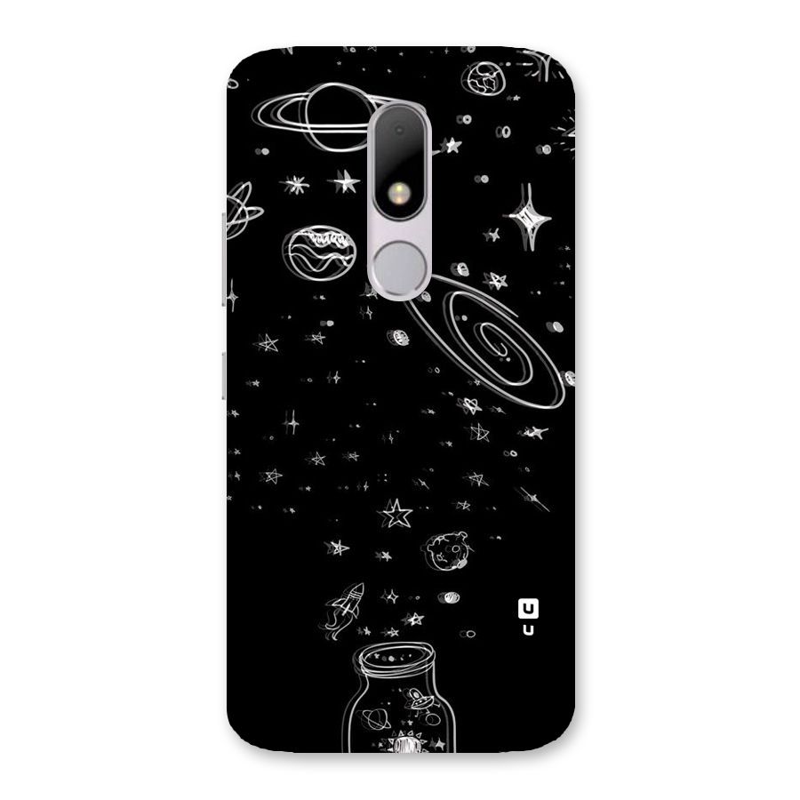 Bottle Of Stars Back Case for Moto M