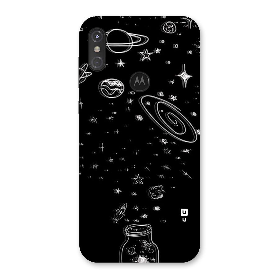 Bottle Of Stars Back Case for Motorola One Power