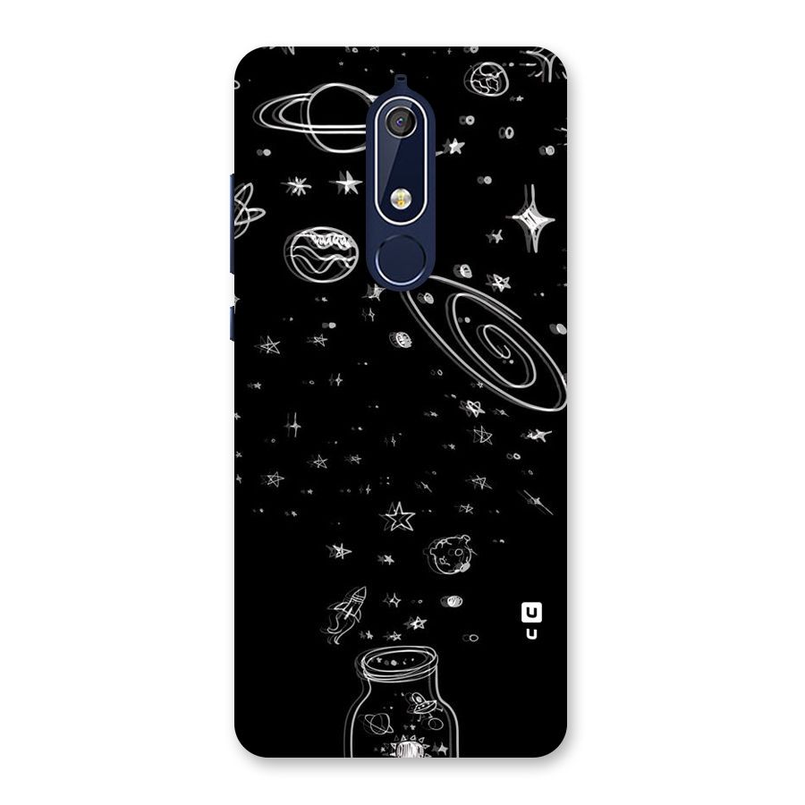 Bottle Of Stars Back Case for Nokia 5.1